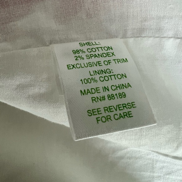 Lilly Pulitzer Bowen Resort White Lorac Embroidered Panel Dress, Size 10 - Picture 9 of 12